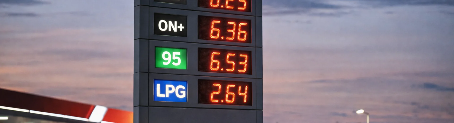 Wyświetlacze cenowe LED